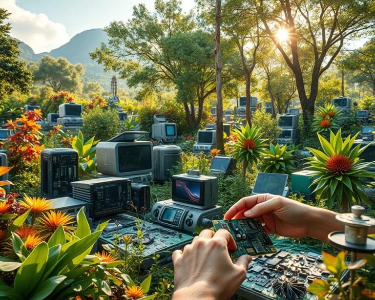 Wie nachhaltig sind Recyclingmethoden für Elektronikgeräte?