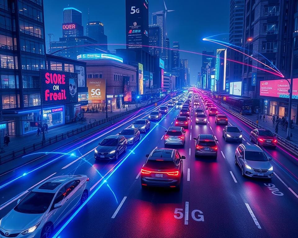 Wie verbessern 5G-Netze autonome Fahrzeuge?