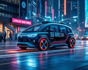 Wie wird 5G in autonomen Fahrzeugen eingesetzt?