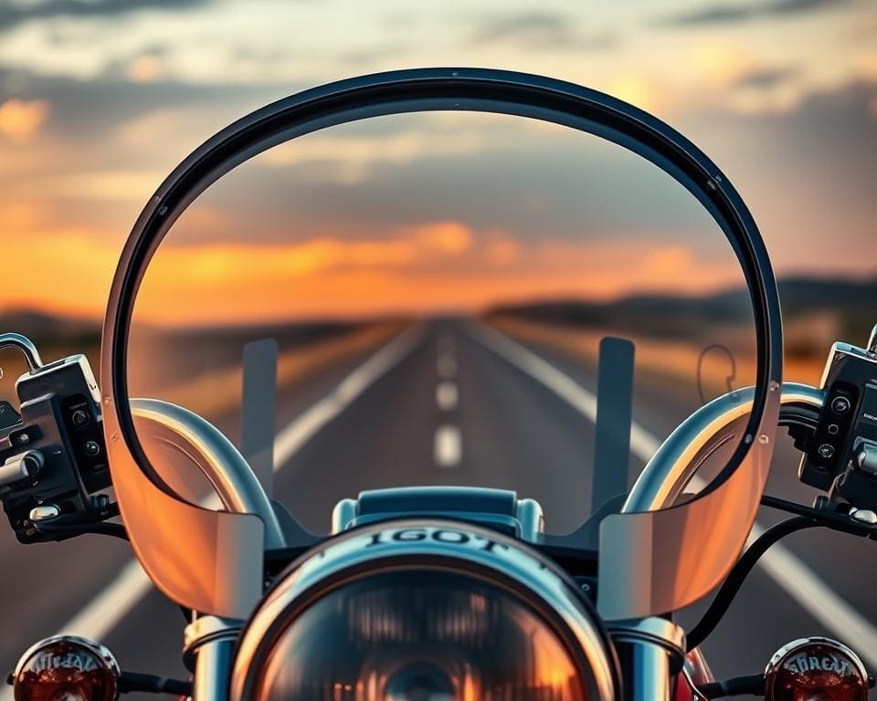 Motorrad Windabweiser 
