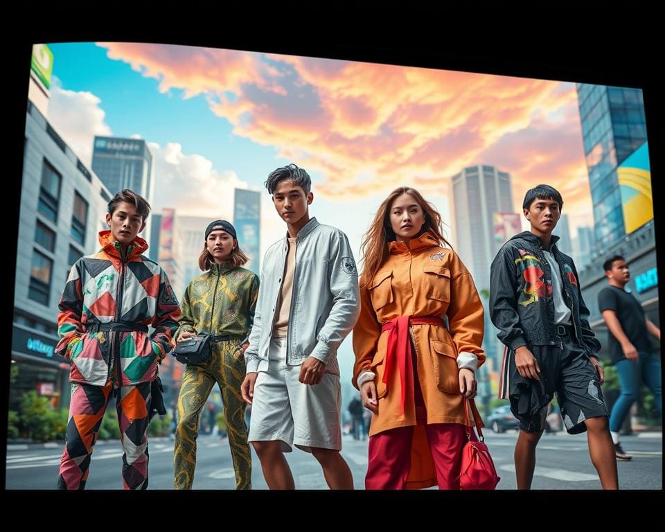 Zukunft der Streetwear mit Fokus auf Nachhaltigkeit und technologische Innovationen