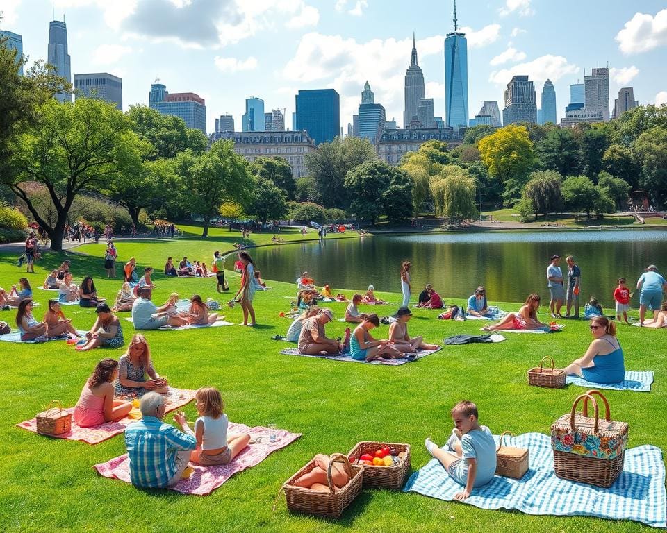 beste Parks für ein Picknick in New York