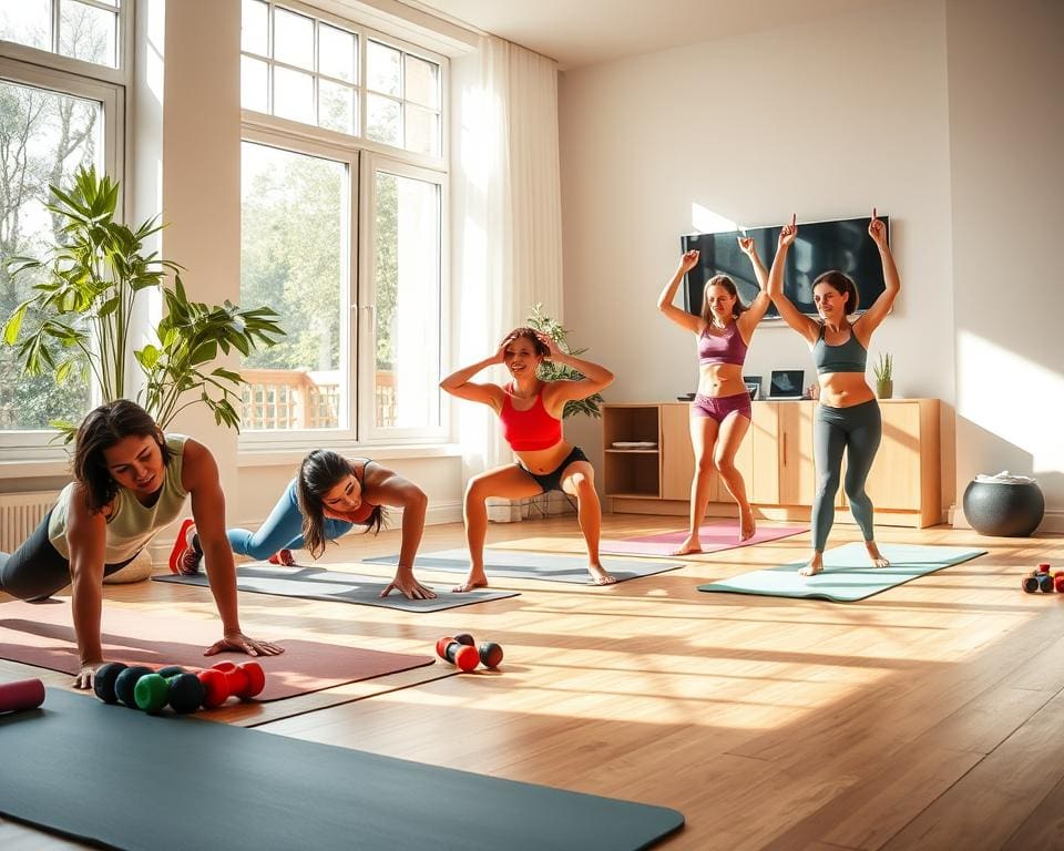 beste Übungen für das Home-Workout