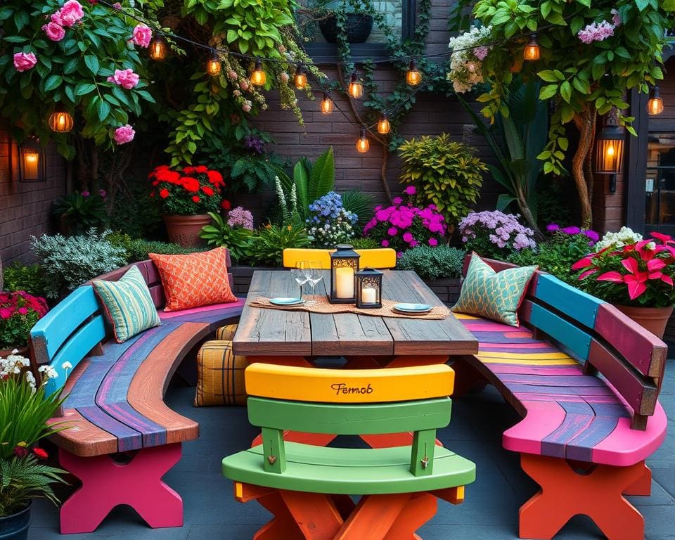 ideale Gartenmöbel für Draußen