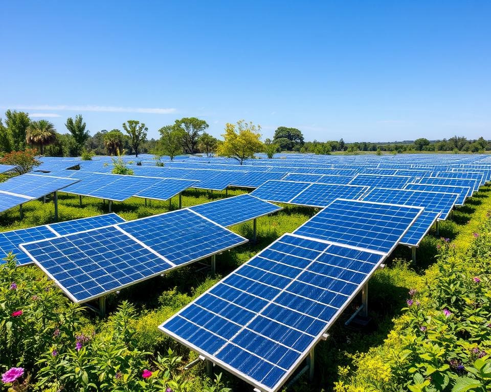 innovative Materialien in Solarparks