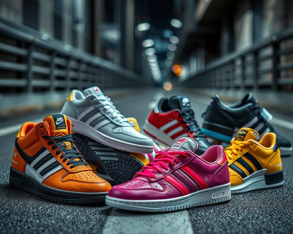 limitierte Sneaker Nike und Adidas