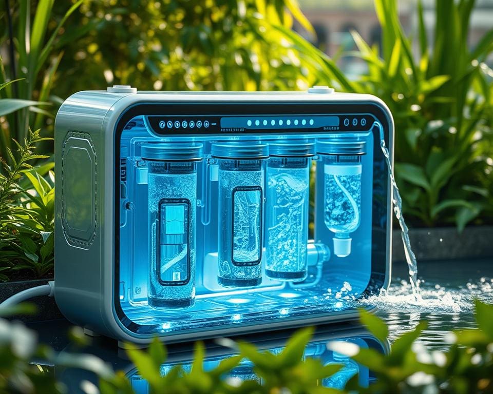 neueste Technologien Wasserfilter Technik