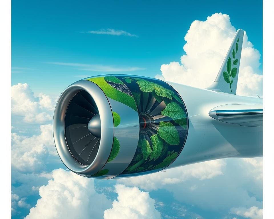 umweltfreundliche Flugzeugtriebwerke