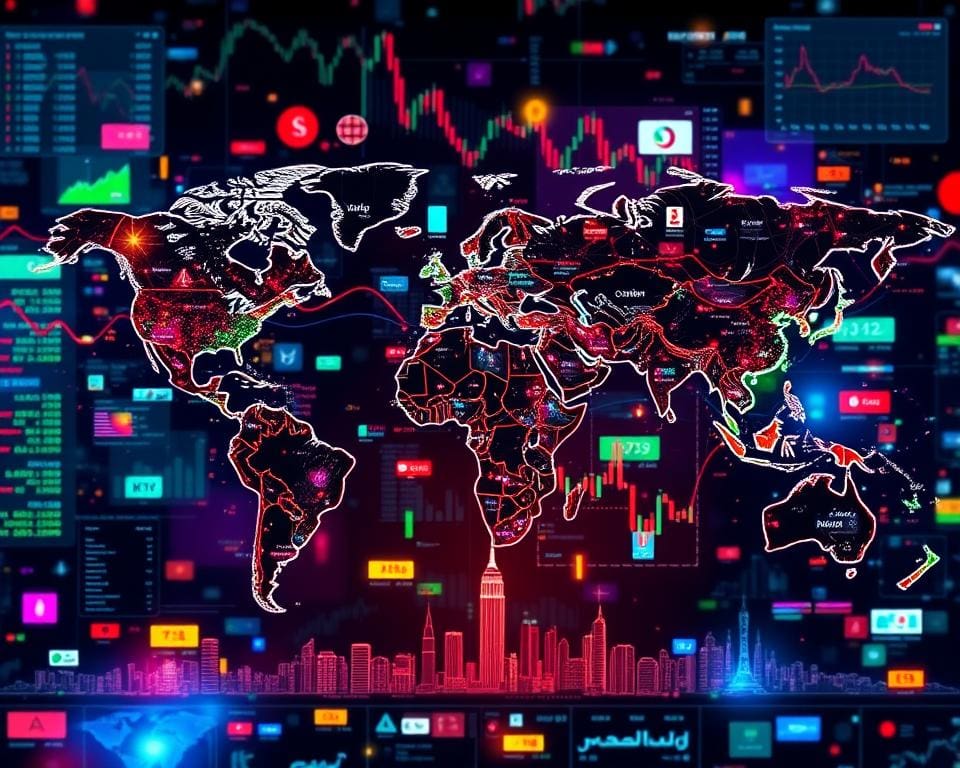 Analyse von Trends auf internationalen Märkten