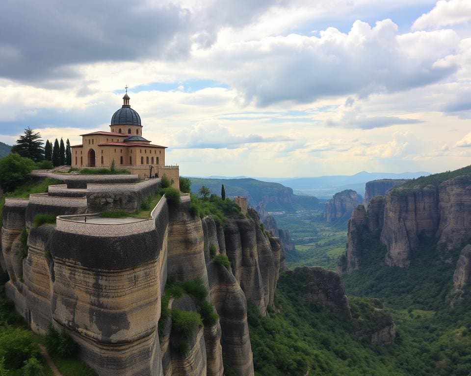 Architektur der Klöster von Meteora