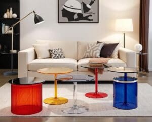 Beistelltische von Kartell: Für jeden Raum geeignet