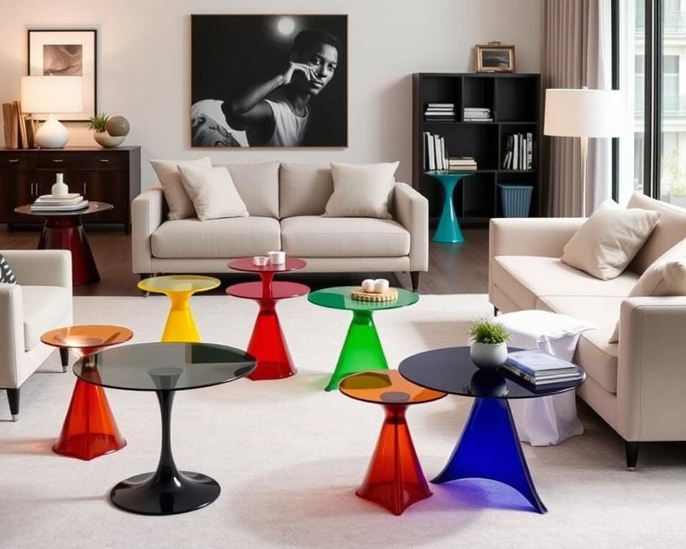 Beistelltische von Kartell: Praktische Designklassiker