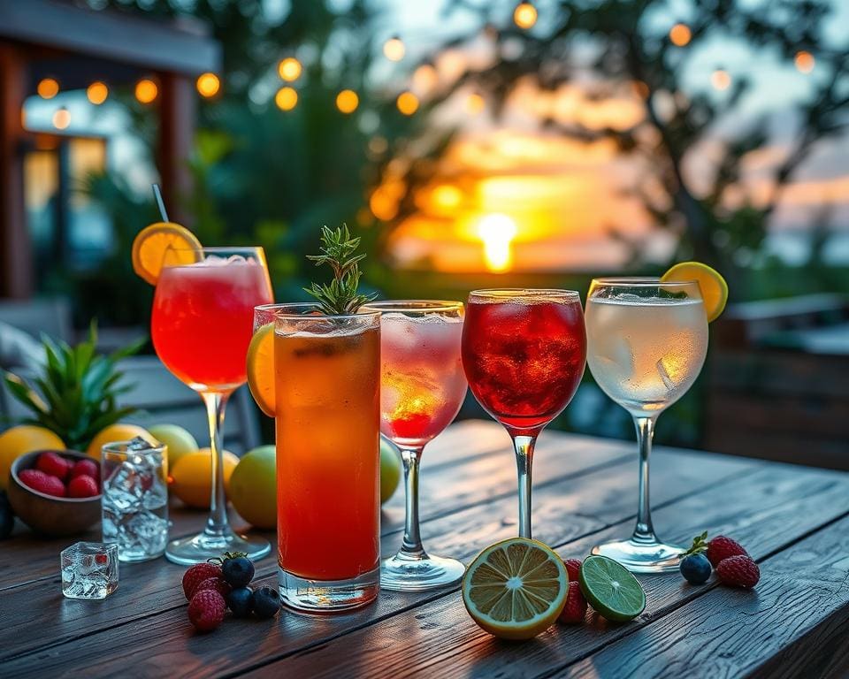 Cocktail Rezepte für zu Hause