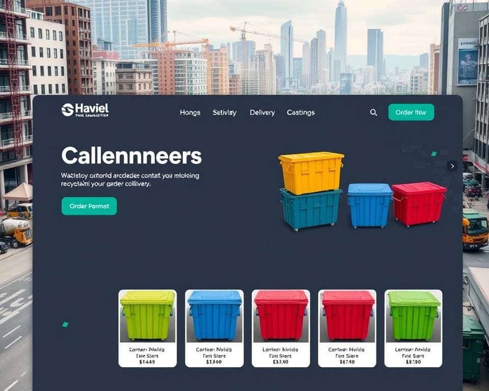 Container online bestellen