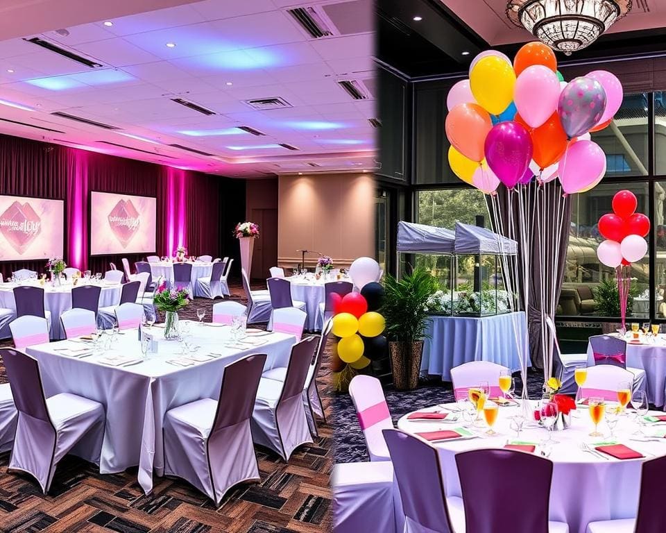 Corporate Events und private Feiern im Eventmanagement