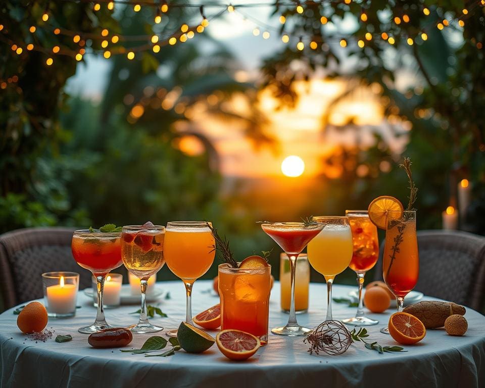 Die besten Cocktails für entspannte Sommerabende