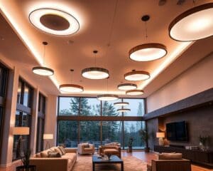 Die besten LED-Deckenleuchten für offene Wohnbereiche