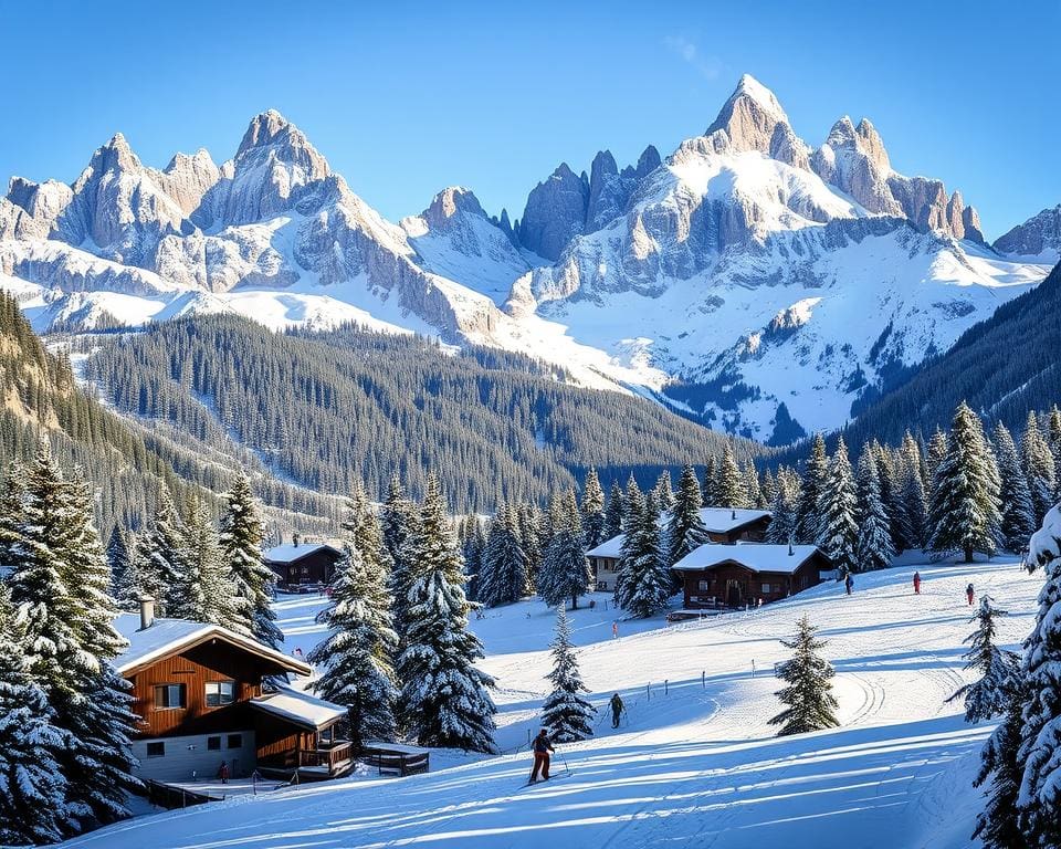 Dolomiten Landschaften Wintersportmöglichkeiten