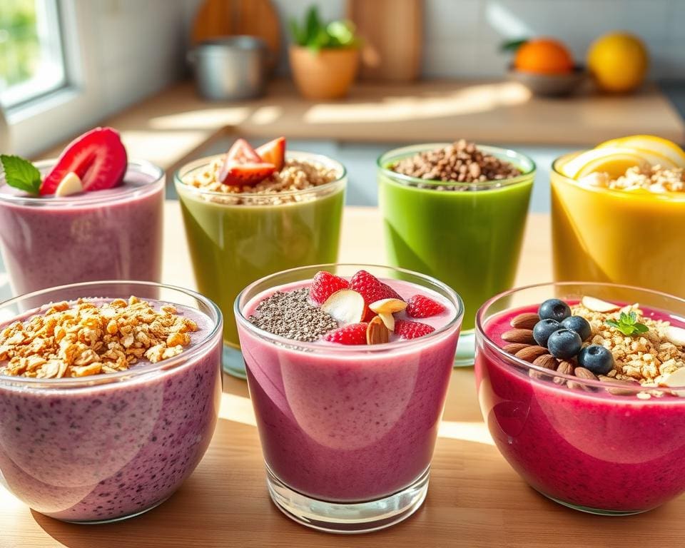 Energiespendende Smoothies