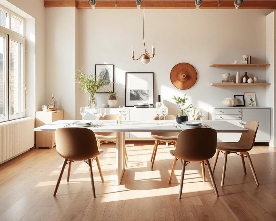 Esszimmer Dekoration mit Muuto Möbel