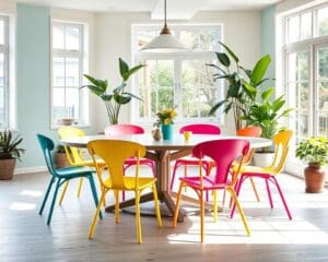 Esszimmerstühle von Fermob: Frische Farben für dein Heim