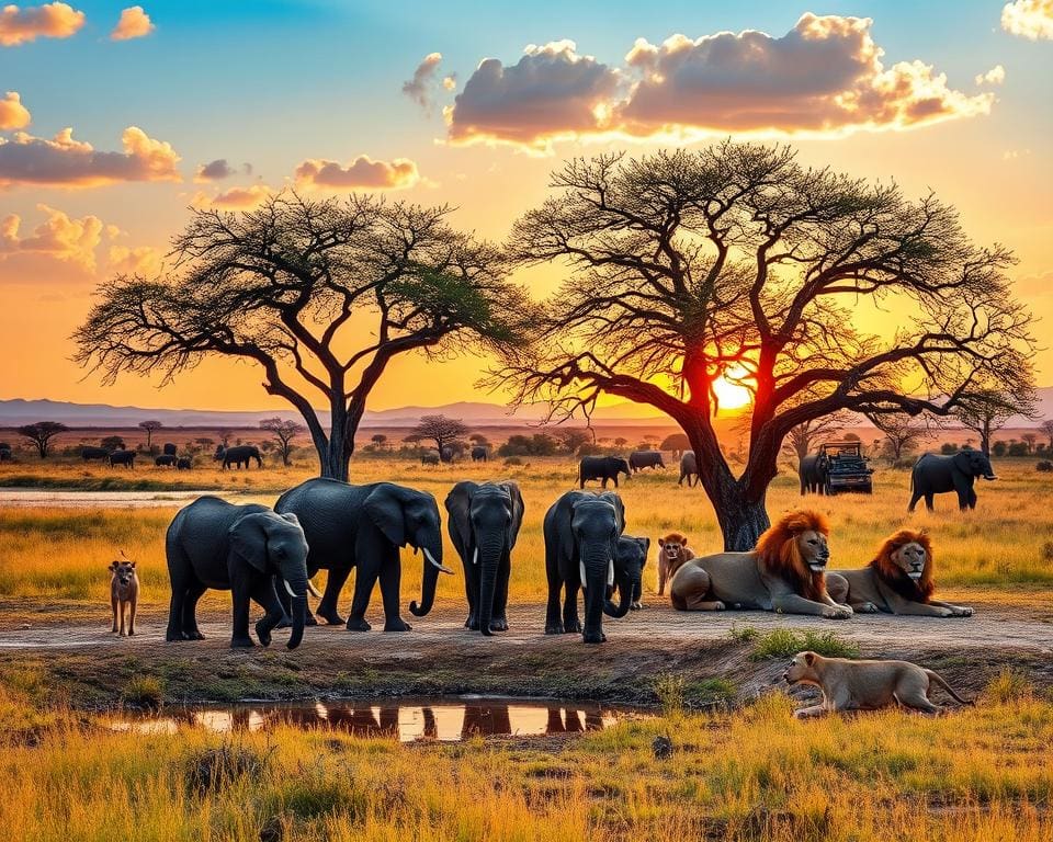 Etosha: Elefanten, Löwen & Co. hautnah erleben