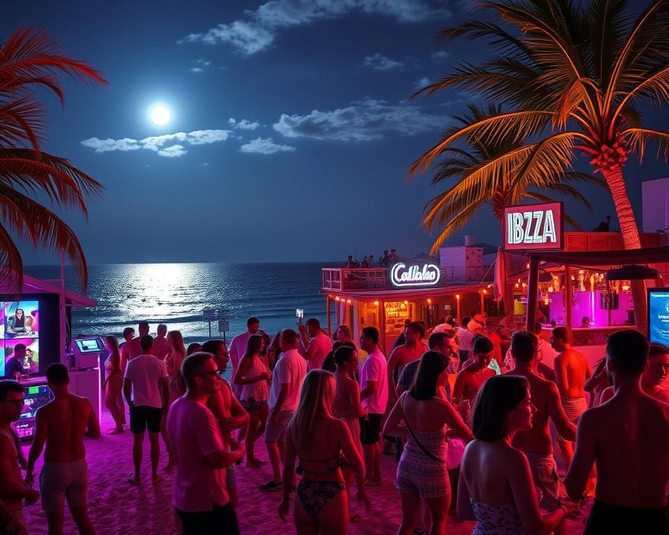 Ibiza bei Nacht: Clubs, Bars und Strandpartys