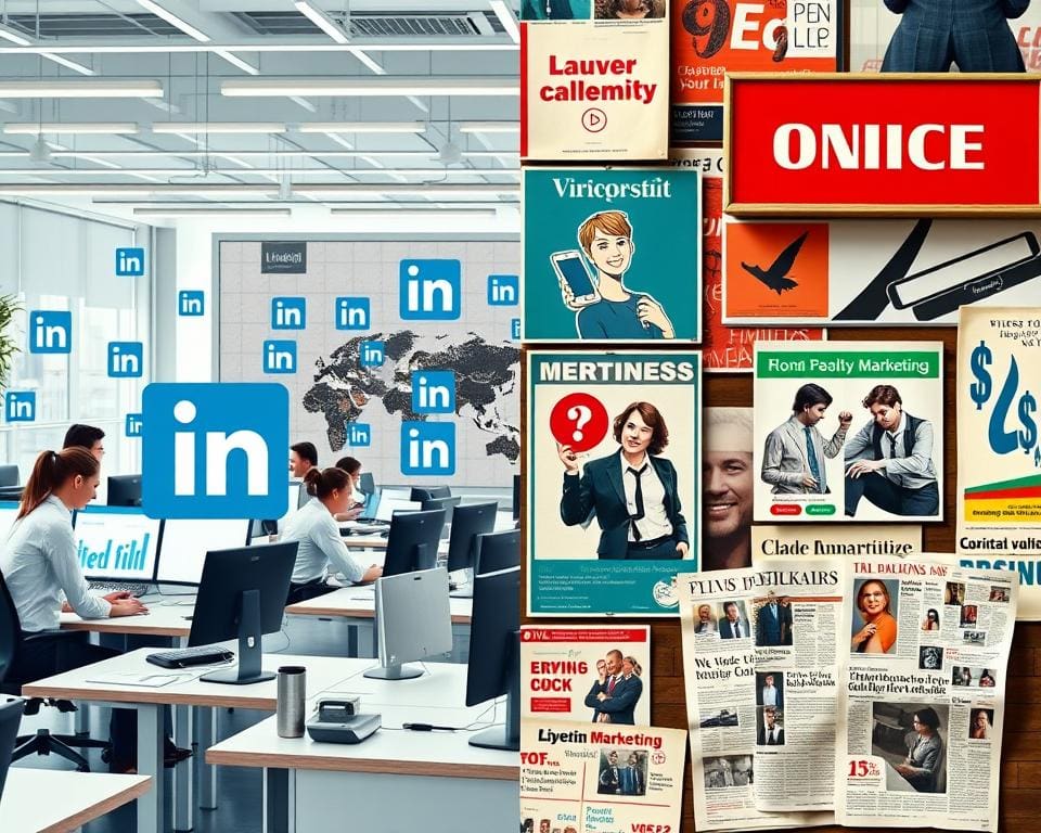 LinkedIn Marketing und klassische Werbung im Vergleich