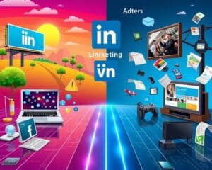 LinkedIn Marketing vs. klassische Werbung: Ein Vergleich