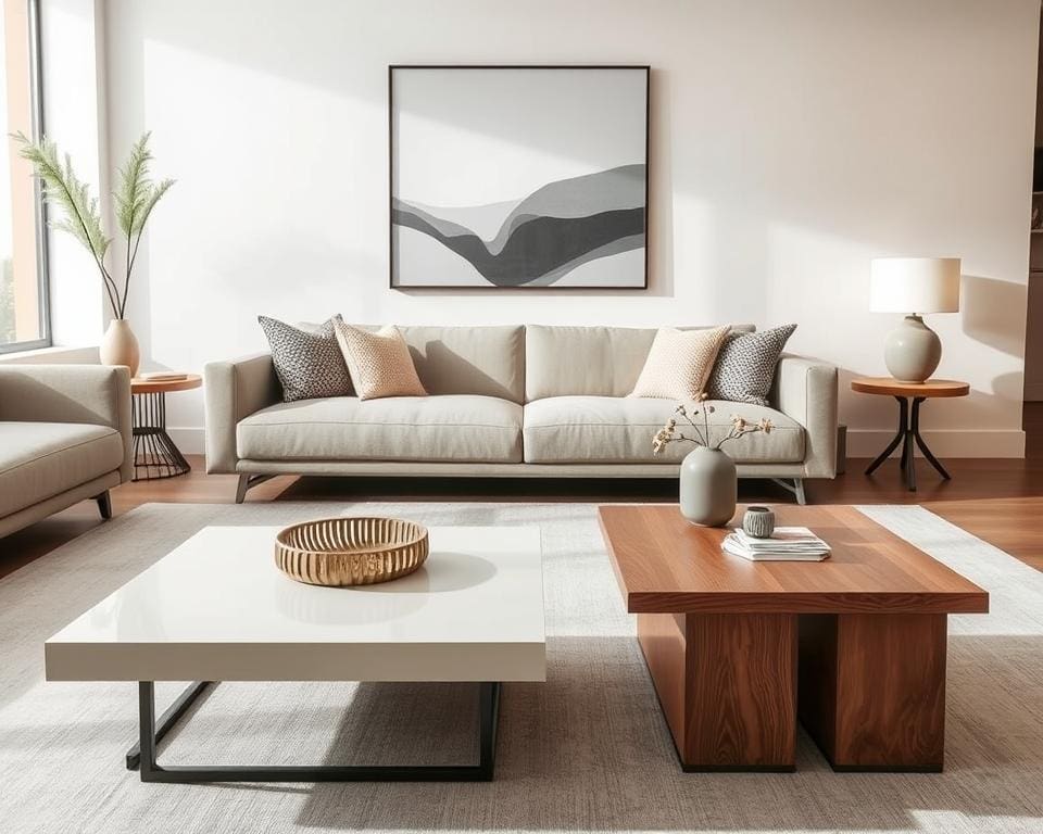 Minimalistische Couchtische für moderne Wohnzimmer