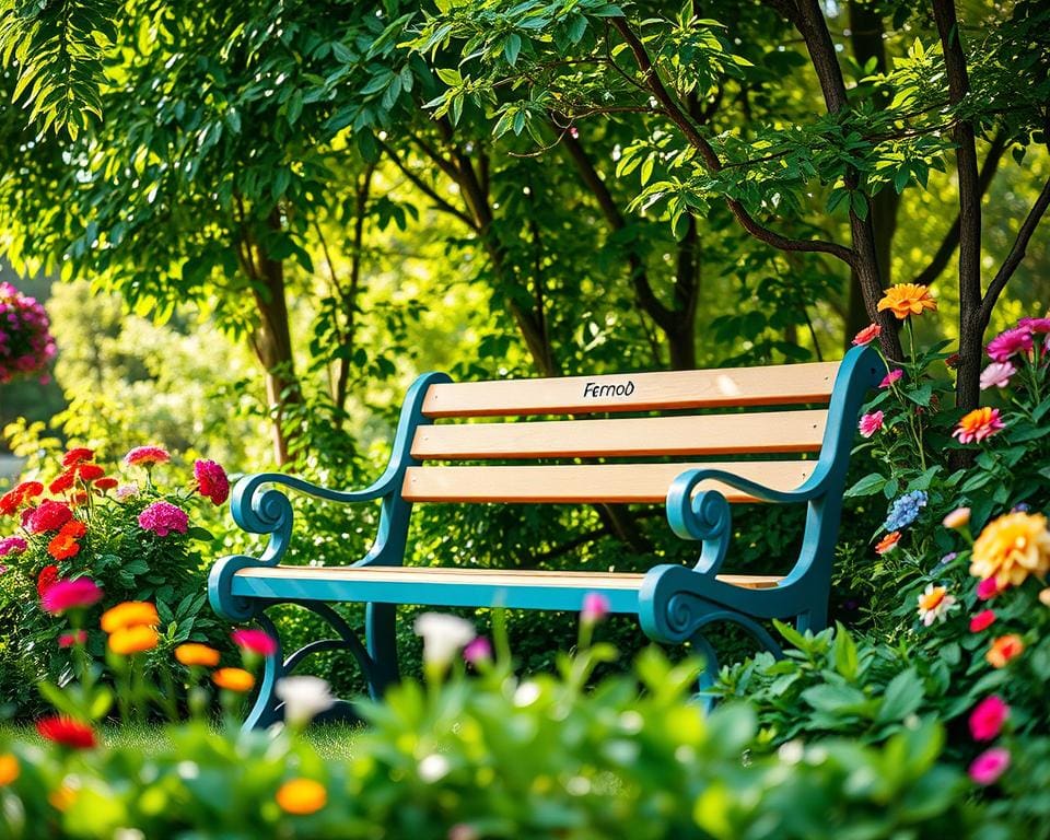Outdoor-Bank für perfekte Gartenmomente