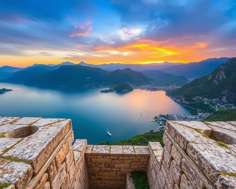 San Giovanni Fortress Blick auf die Bucht