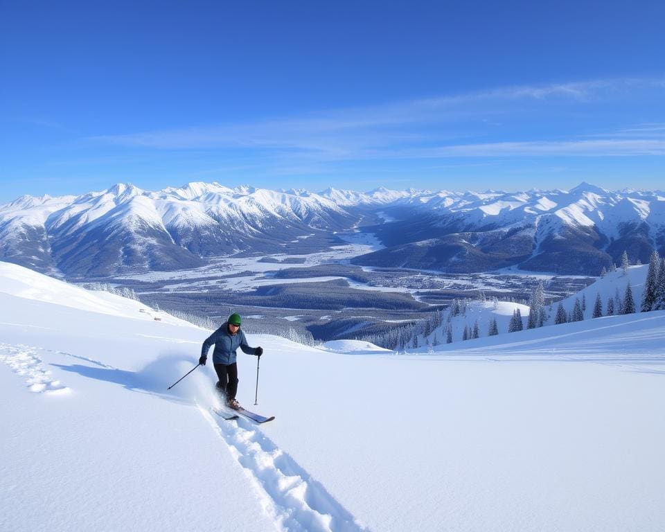 Skiurlaub mit schönem Ausblick