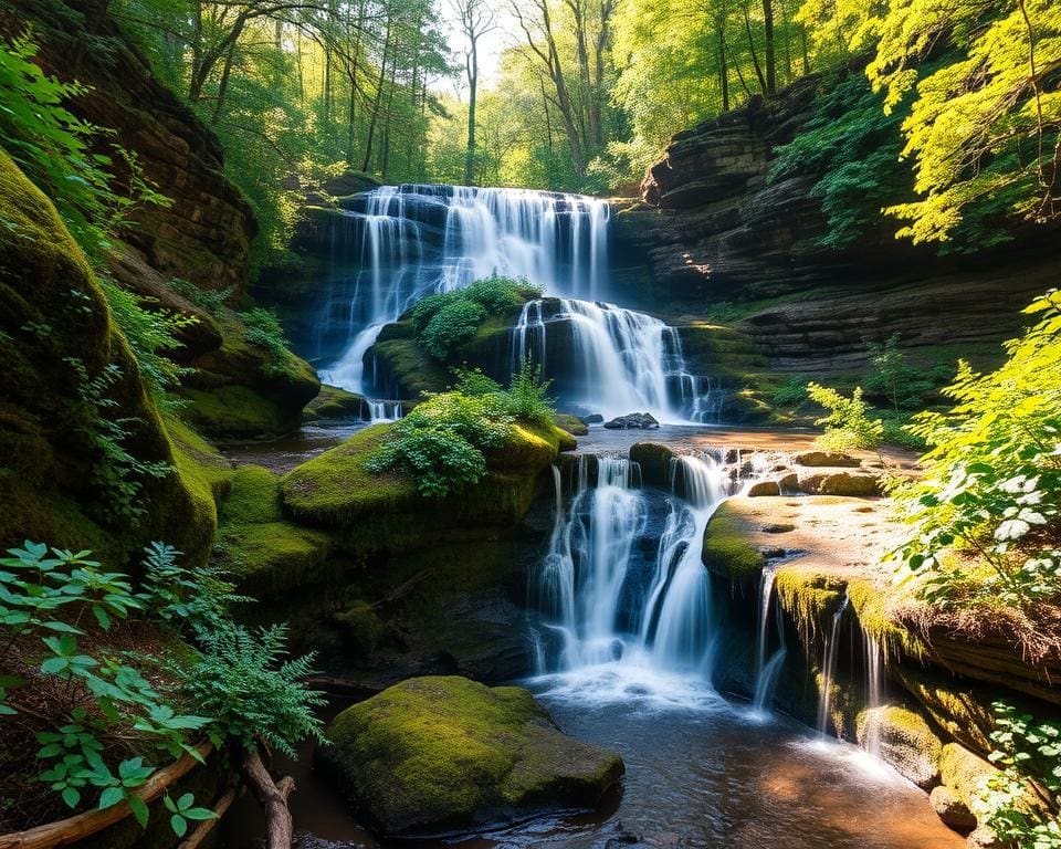 Wasserfälle in Naturschutzgebiete in Ithaca