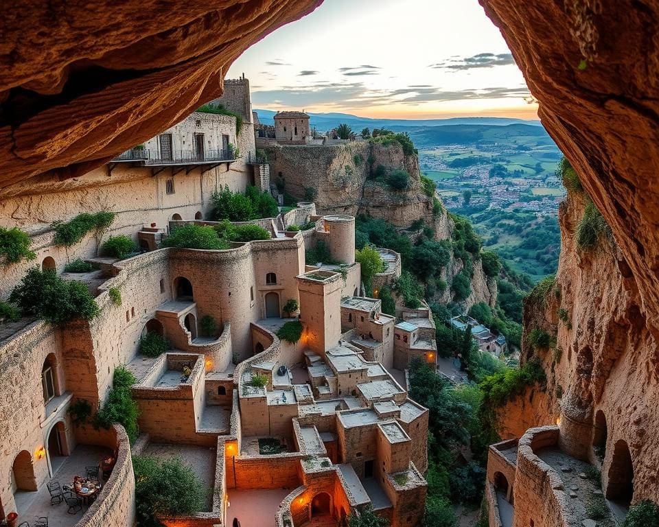 beeindruckendsten Höhlenwohnungen in Matera
