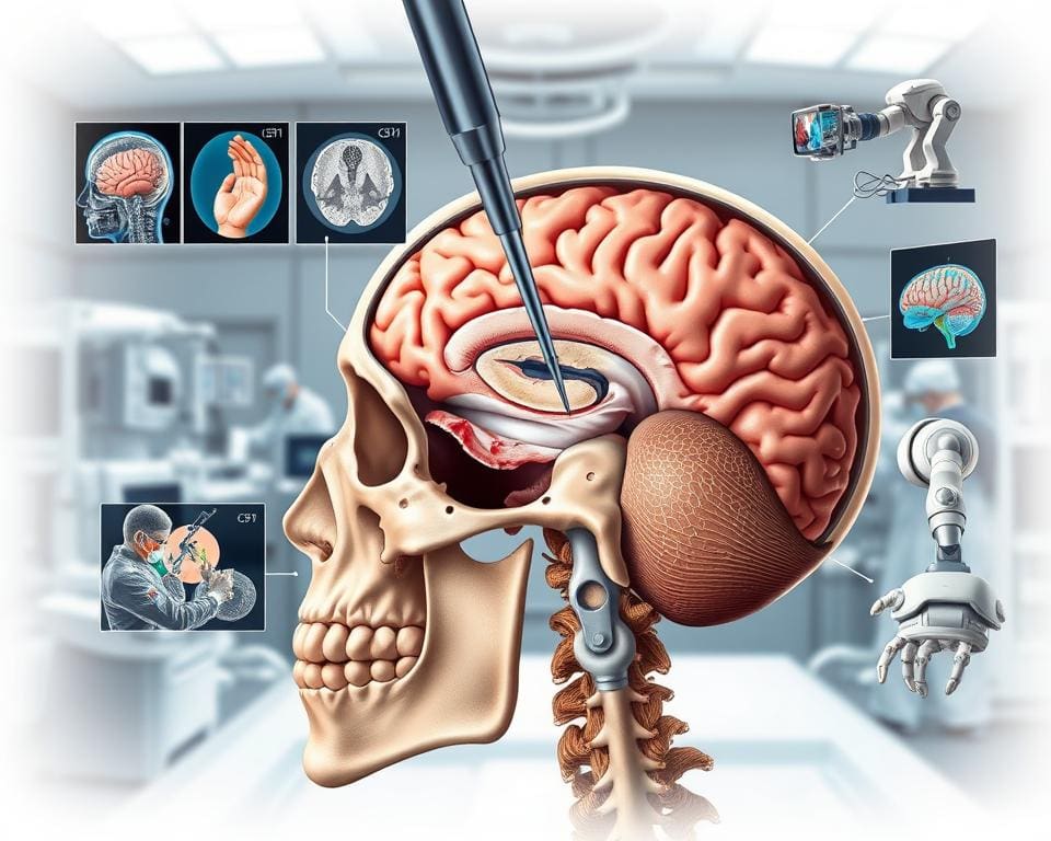 Hirnoperationen und OP-Techniken am Gehirn