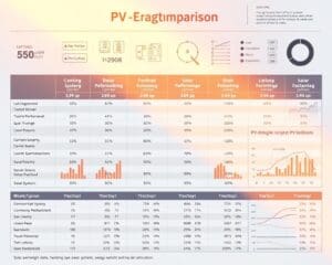 PV-Ertrag Tabelle: So vergleichen Sie Ihre Solaranlage