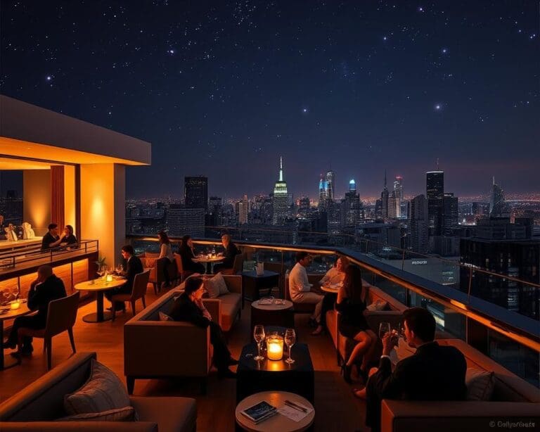 Die angesagtesten Rooftop-Bars für einen stilvollen Abend