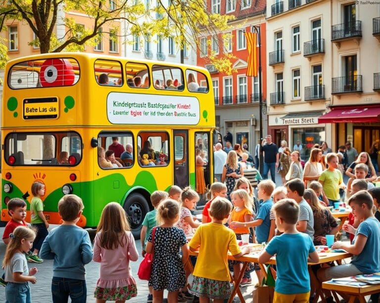 Kindergeburtstag Köln: Bastelspaß mit dem Basti-Bus!