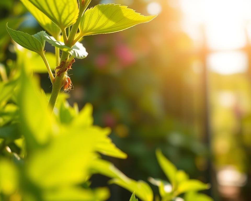 Was hilft gegen Läuse an Gartenpflanzen?