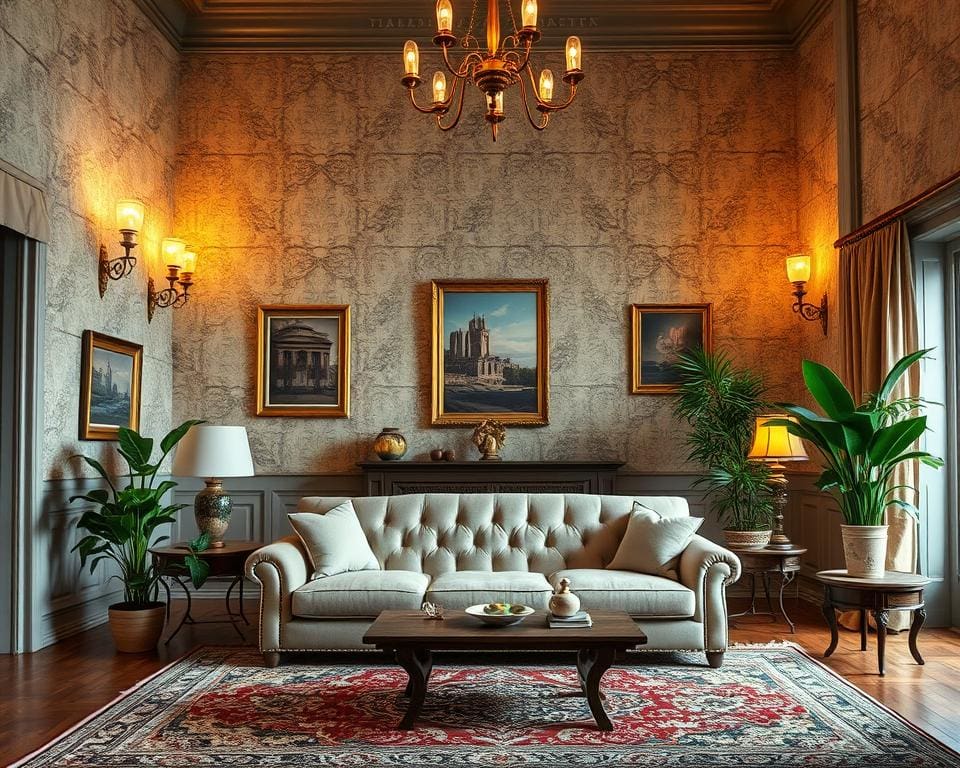 Eleganz in der Wandgestaltung