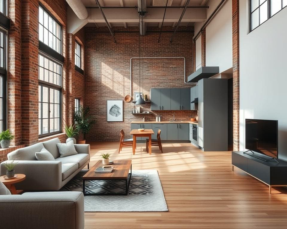 Farbgestaltung Loft