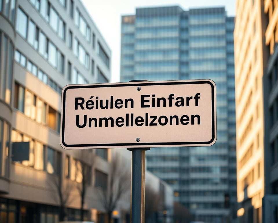Regeln Einfahrt Umweltzonen