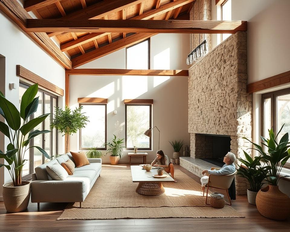 Rohstoffe in das Interieur einbinden