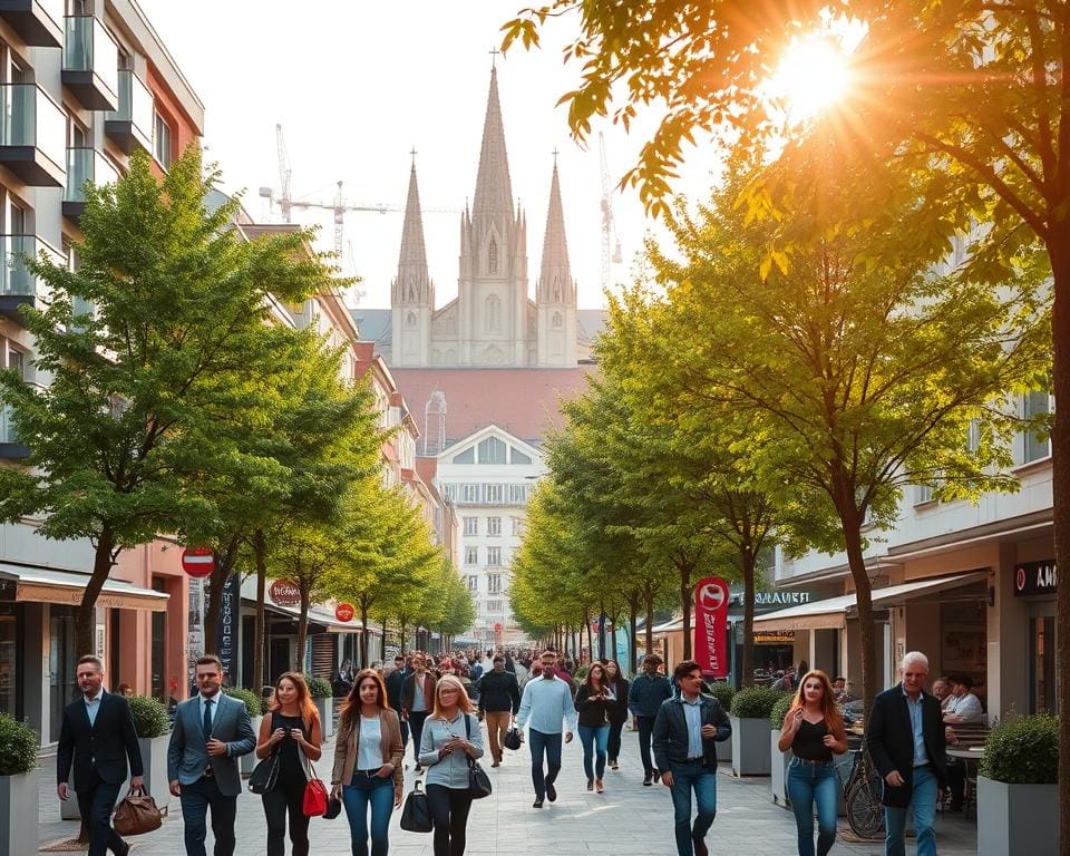 Urbanes Leben in Mainz