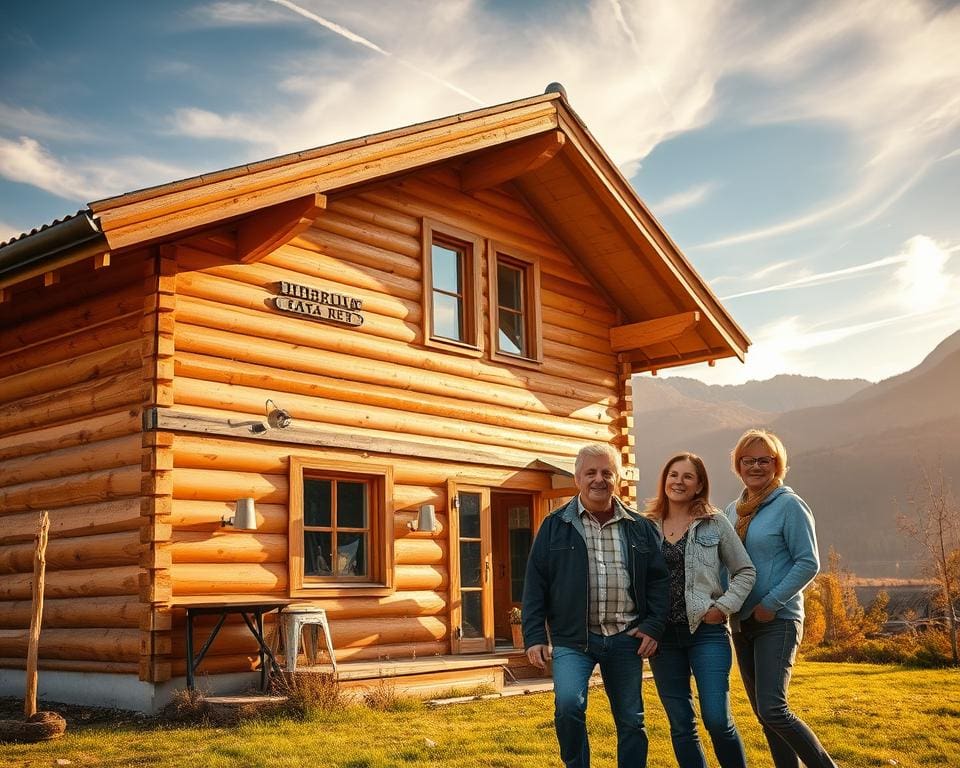 Wärmedämmung Holzhaus