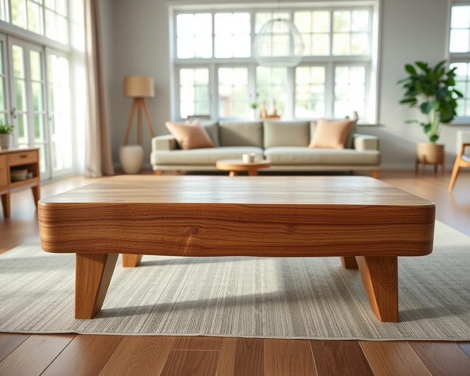 Warum ist Massivholz ideal für deinen Couchtisch?