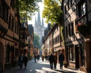 Was bietet Halberstadt für historisches Wohnen?