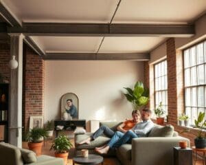 Was sind dezente Farben für industrielle Lofts?