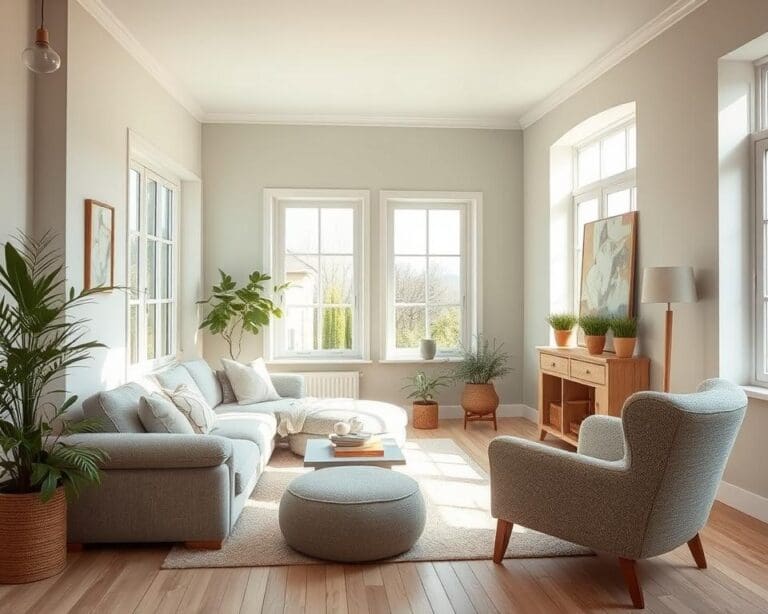 Was sind schöne Wandfarben für einen ruhigen Look?
